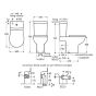 Ideal Standard Drift Toilet Seat and Cover - Slow Close  E311201  