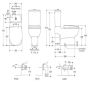 Ideal Standard  Jasper Morrison Toilet Seat and Cover  Slow Close Soft Close with fittings  E621401 