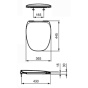 Ideal Standard T676783  Dea Seat and Cover Soft Close / Slow close Matt White