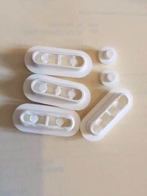 Jasper Morrison Seat Buffers or Pads EV12167 White