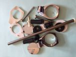 Armitage Shanks Toilet Seat Spares Bakasan Toilet Seat Hinges and Rod Pack (Long) in Chrome  SV237AA