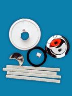 Fastpart Ideal Standard Armitage Shank Dual Flush Push Button with a Large White round Plate S4496AA